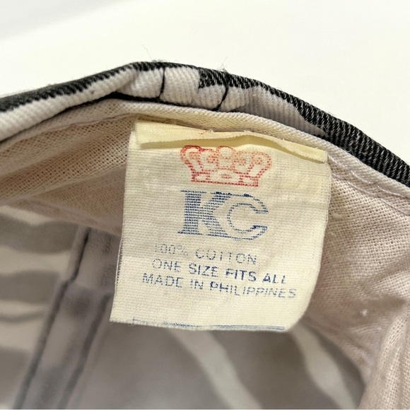 Vintage Rare 90s ZEBRA F-117A Stealth Fighter Trucker Hat Snap Back Baseball Cap - Picture 9 of 9